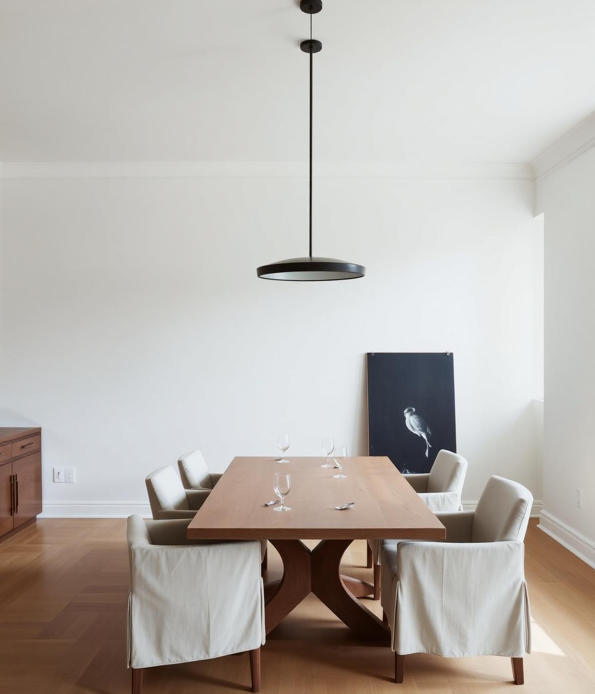 Editorial dining room interior