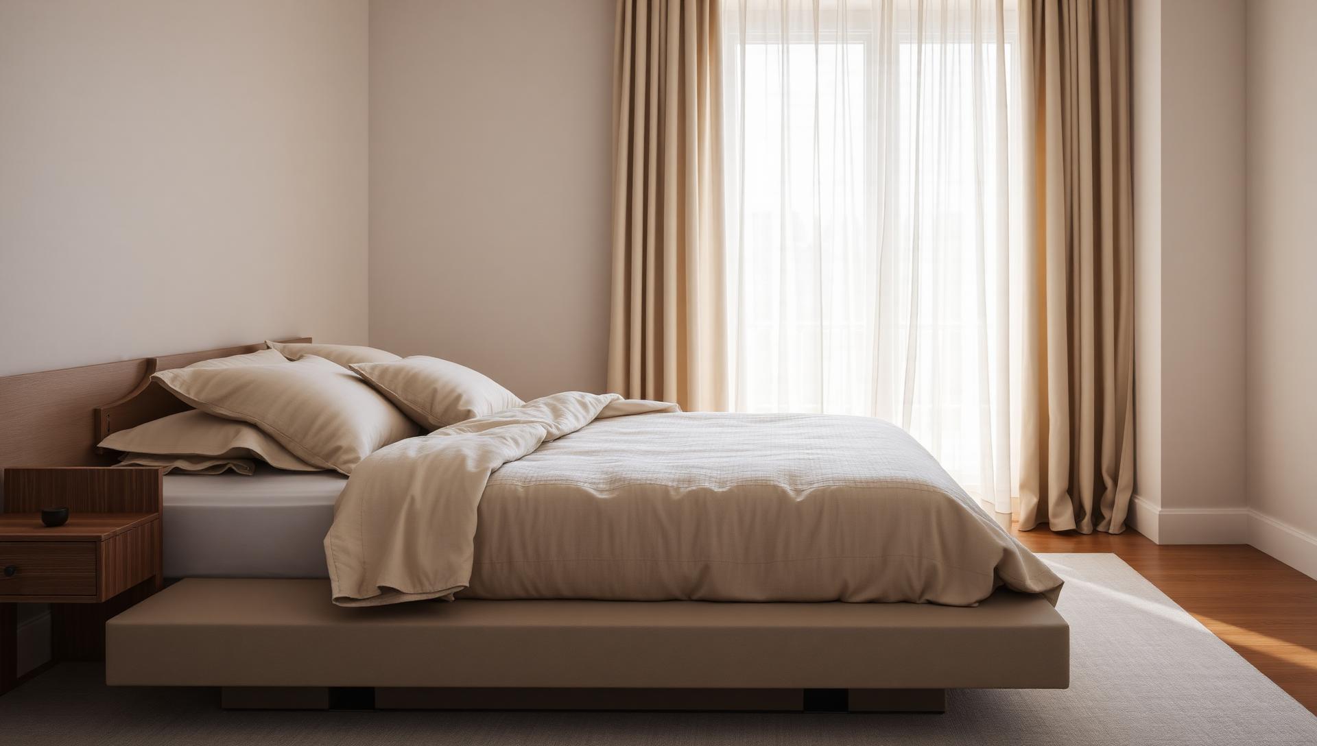 A bedroom should feel like the calmest room in the house.